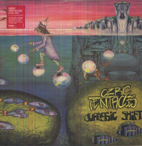 Ozric Tentacles: Jurassic Shift (180g) (Limited-Edition) (Pink Vinyl), 1 LP und 1 Single 12"