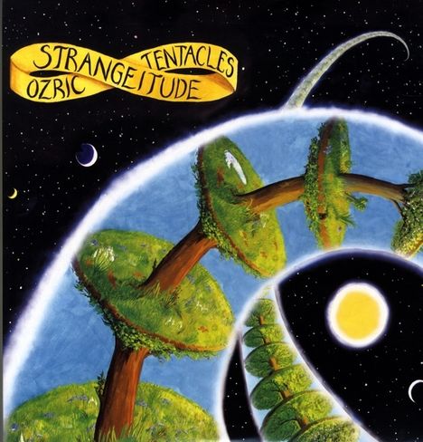 Ozric Tentacles: Strangeitude (180g) (Limited-Edition) (Yellow Vinyl), 1 LP und 1 Single 12"