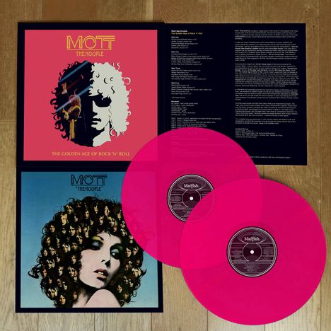 Mott The Hoople: The Golden Age Of Rock'n'Roll (Limited Edition) (Pink Vinyl), 2 LPs