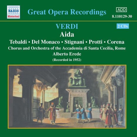 Giuseppe Verdi (1813-1901): Aida, 2 CDs