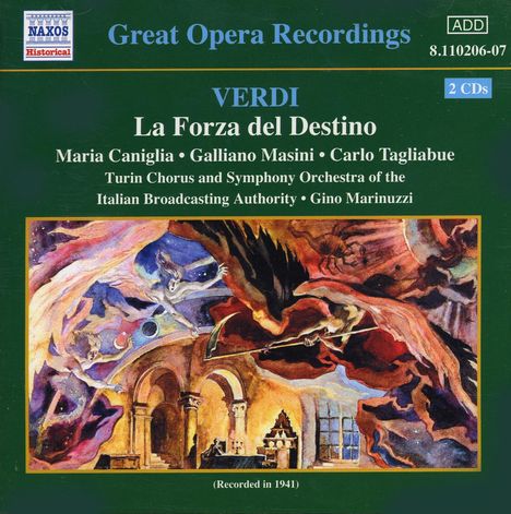 Giuseppe Verdi (1813-1901): La Forza del Destino, 2 CDs