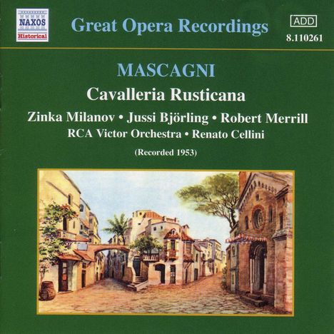 Pietro Mascagni (1863-1945): Cavalleria Rusticana, CD