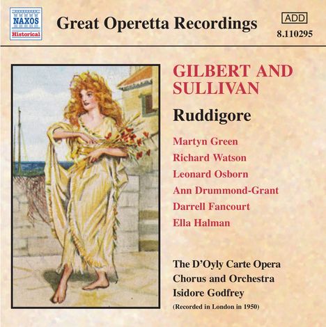 Arthur Sullivan (1842-1900): Ruddigore, CD