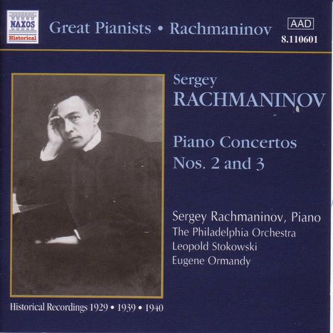 Rachmaninoff plays Rachmaninoff I, CD