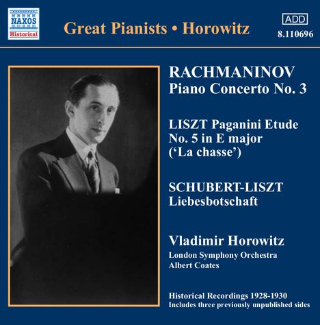 Vladimir Horowitz - The First Recordings, CD
