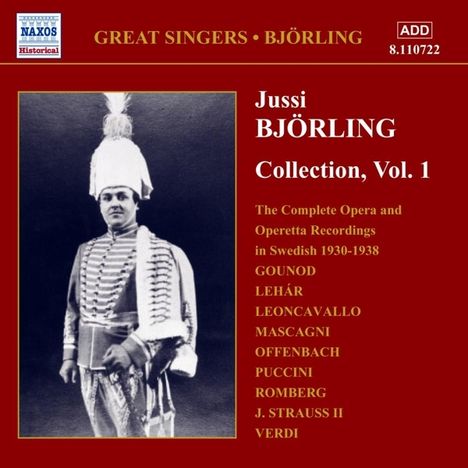 Jussi Björling - Collection Vol.1, CD