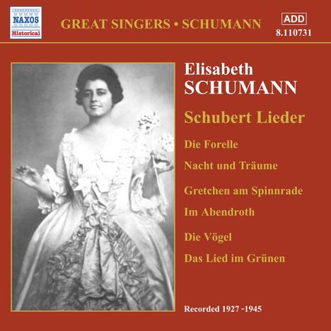 Franz Schubert (1797-1828): Lieder, CD