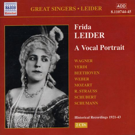 Frida Leider - A Vocal Portrait, 2 CDs