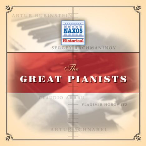 Great Pianists, 2 CDs