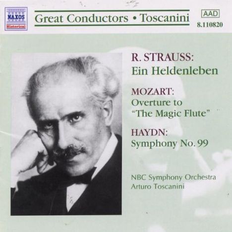Arturo Toscanini dirigiert das NBC Symphony Orchestra, CD