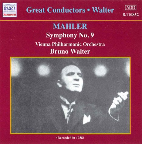 Gustav Mahler (1860-1911): Symphonie Nr.9, CD