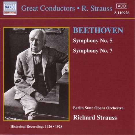 Richard Strauss dirigiert Beethoven, CD