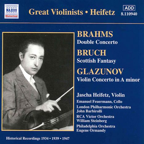 Jascha Heifetz - The Great Violinist II, CD