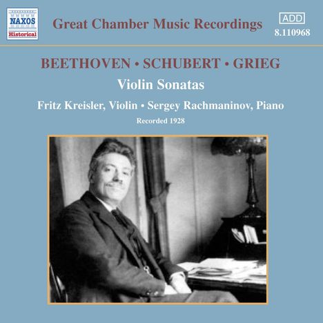 Fritz Kreisler &amp; Sergej Rachmaninoff, CD