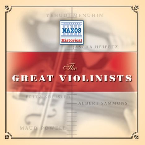 Great Violinists, 2 CDs