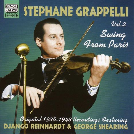 Stephane Grappelli (1908-1997): Swing From Paris Vol. 2, CD
