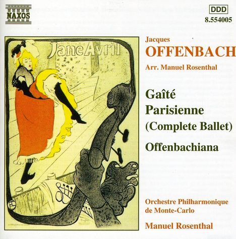 Jacques Offenbach (1819-1880): Gaite Parisienne, CD