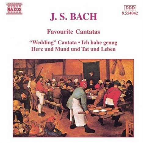 Johann Sebastian Bach (1685-1750): Kantaten BWV 82,147,202, CD