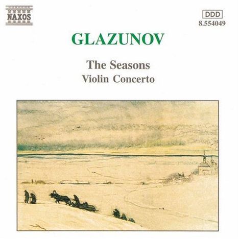 Alexander Glasunow (1865-1936): Violinkonzert op.82, CD