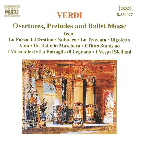 Giuseppe Verdi (1813-1901): Ouvertüren,Vorspiele,Ballettmusiken, CD