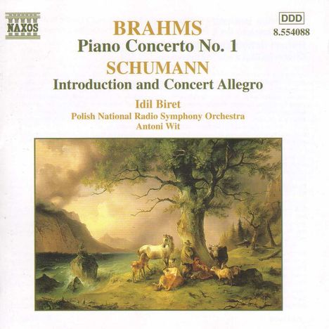 Johannes Brahms (1833-1897): Klavierkonzert Nr.1, CD