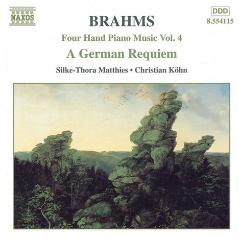 Johannes Brahms (1833-1897): Klaviermusik zu 4 Händen Vol.5, CD