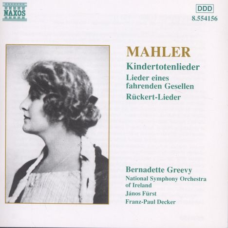 Gustav Mahler (1860-1911): Kindertotenlieder, CD