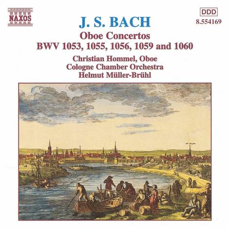 Johann Sebastian Bach (1685-1750): Oboenkonzerte BWV 1053,1055,1056,1059,1060, CD