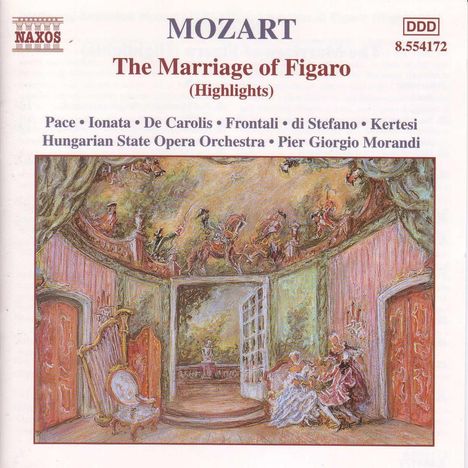 Wolfgang Amadeus Mozart (1756-1791): Die Hochzeit des Figaro (Ausz.), CD