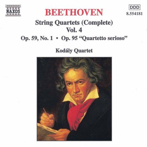 Ludwig van Beethoven (1770-1827): Streichquartette Nr.7 &amp; 11, CD
