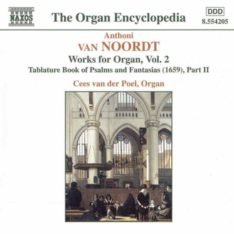 Anthoni van Noordt (1619-1675): Orgelwerke Vol.2, CD
