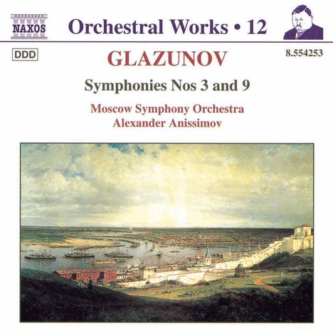 Alexander Glasunow (1865-1936): Symphonien Nr.3 &amp; 9, CD