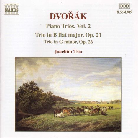 Antonin Dvorak (1841-1904): Klaviertrios Nr.1 &amp; 2 (op.21 &amp; 26), CD