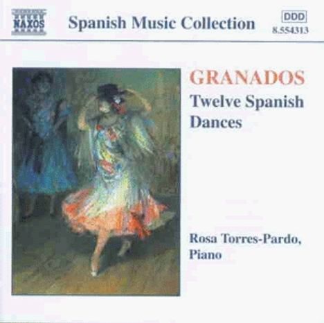 Enrique Granados (1867-1916): 12 Spanische Tänze op.37, CD