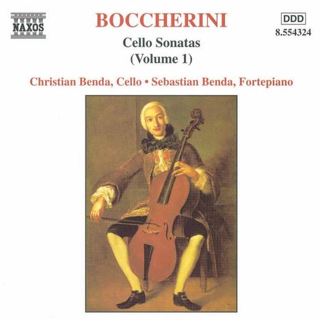 Luigi Boccherini (1743-1805): Sonaten für Cello &amp; Bc Vol.1, CD