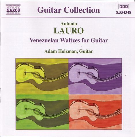 Antonio Lauro (1917-1986): Venezuelanische Walzer für Gitarre, CD