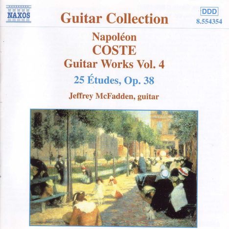 Napoleon Coste (1806-1883): Gitarrenwerke Vol.4, CD