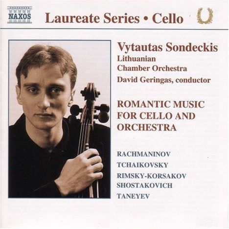 Vytautas Sondeckis - Romantic Music for Cello, CD