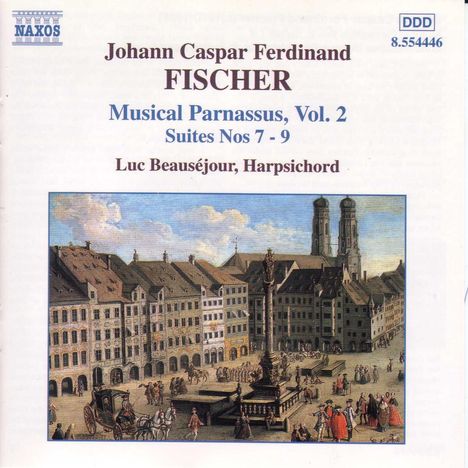 Johann Caspar Ferdinand Fischer (1656-1746): Musicalischer Parnassus Vol.2, CD