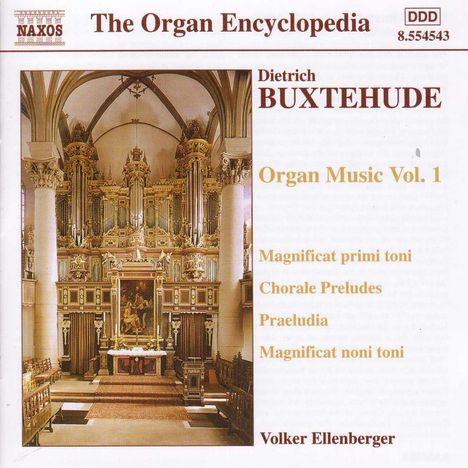 Dieterich Buxtehude (1637-1707): Orgelwerke Vol.1, CD