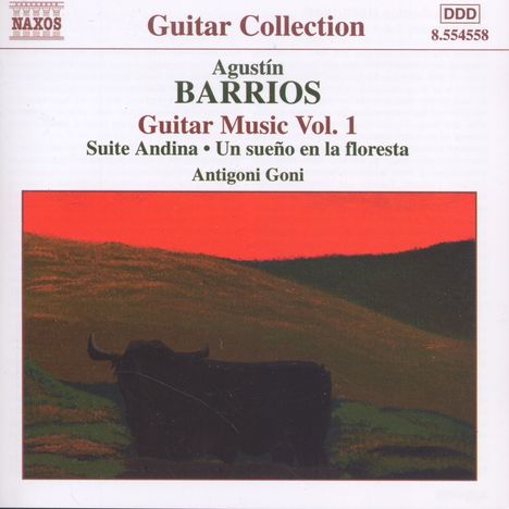 Agustin Barrios Mangore (1885-1944): Gitarrenwerke Vol.1, CD