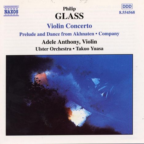 Philip Glass (geb. 1937): Violinkonzert, CD