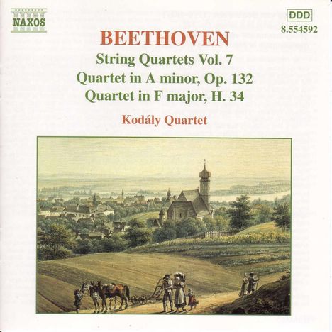 Ludwig van Beethoven (1770-1827): Streichquartett Nr.15, CD