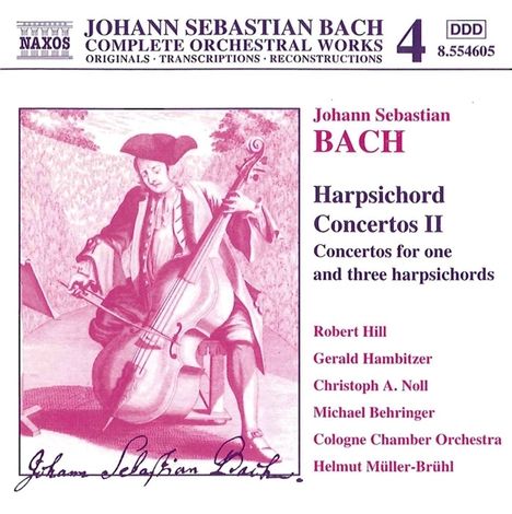 Johann Sebastian Bach (1685-1750): Cembalokonzerte Vol.2, CD