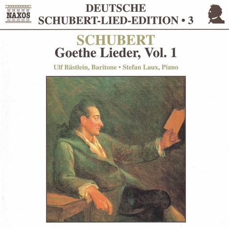 Franz Schubert (1797-1828): Lieder "Goethe-Lieder" Vol.1, CD