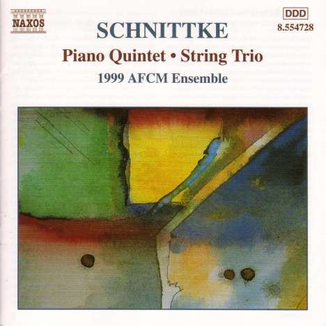 Alfred Schnittke (1934-1998): Klavierquintett, CD
