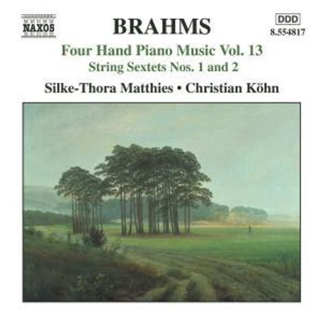 Johannes Brahms (1833-1897): Klaviermusik zu 4 Händen Vol.13, CD