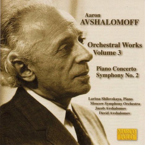 Aaron Avshalomoff (1895-1964): Symphonie Nr.2, CD