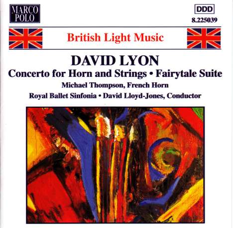 David Lyon (geb. 1938): Hornkonzert, CD