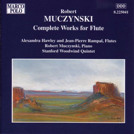 Robert Muczynski (1929-2010): Sämtliche Werke für Flöte, CD